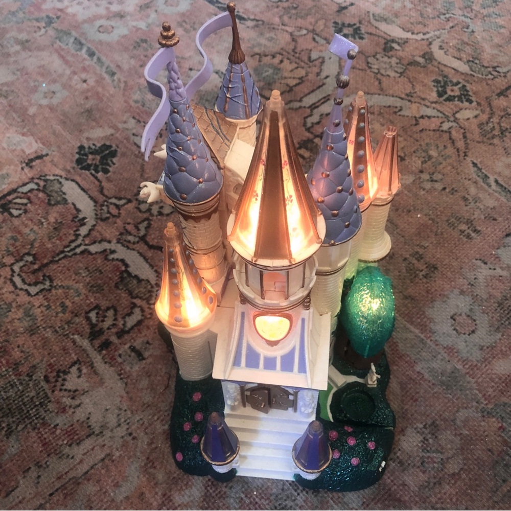 Vintage 1998 Beauty & The Beast Castle Polly Pocket Starcastle Disney Incomplete